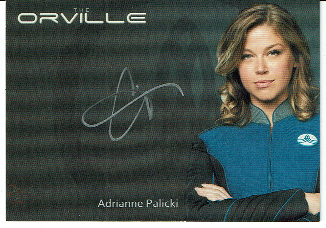 THE ORVILLE 2020 ARCHIVES AUTOGRAPH CARD ADRIANNE PALICKI
