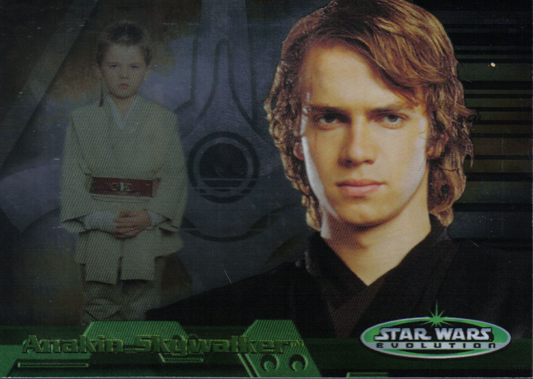 STAR WARS EVOLUTION UPDATE EVOLUTION B CARD 1B