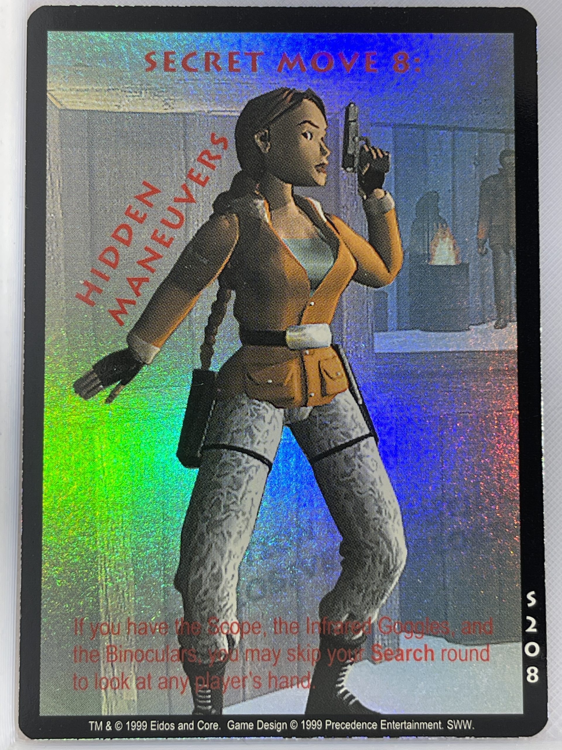 TOMB RAIDER CCG SLIPPERY WHEN WET CARD S208 SECRET MOVE 8: HIDDEN MANEUVEURS