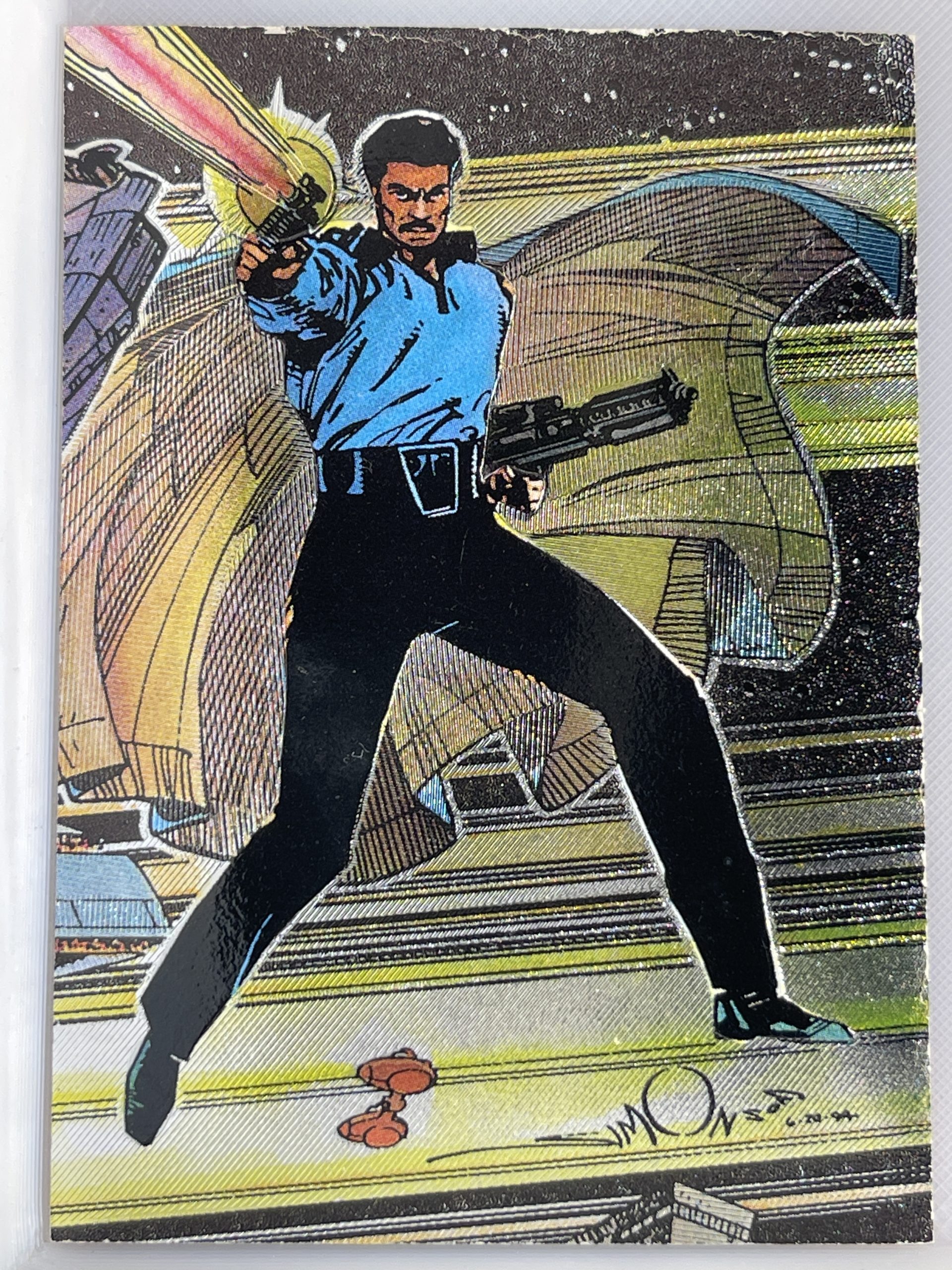 STAR WARS GALAXY SERIES 3 ETCHED FOIL CARD 13
