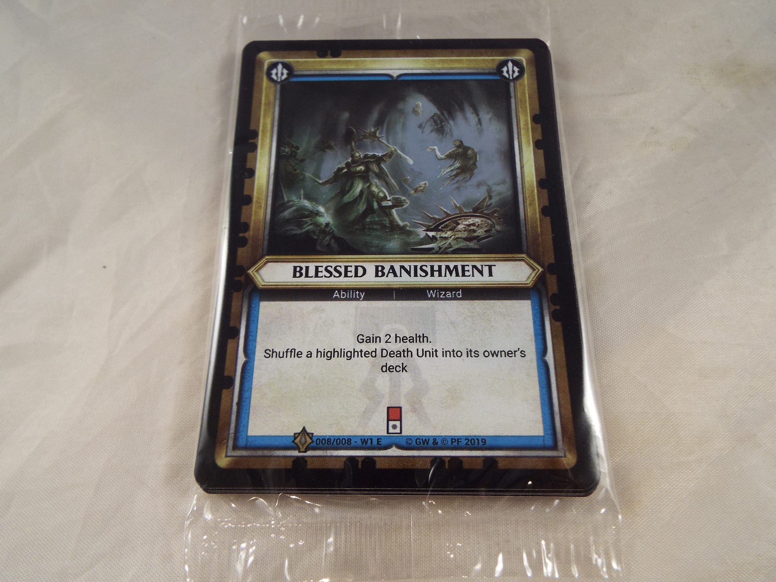 WARHAMMER AGE OF SIGMAR WARBAND PACK OF CARDS STORMSIRE'S CURSEBREAKERS