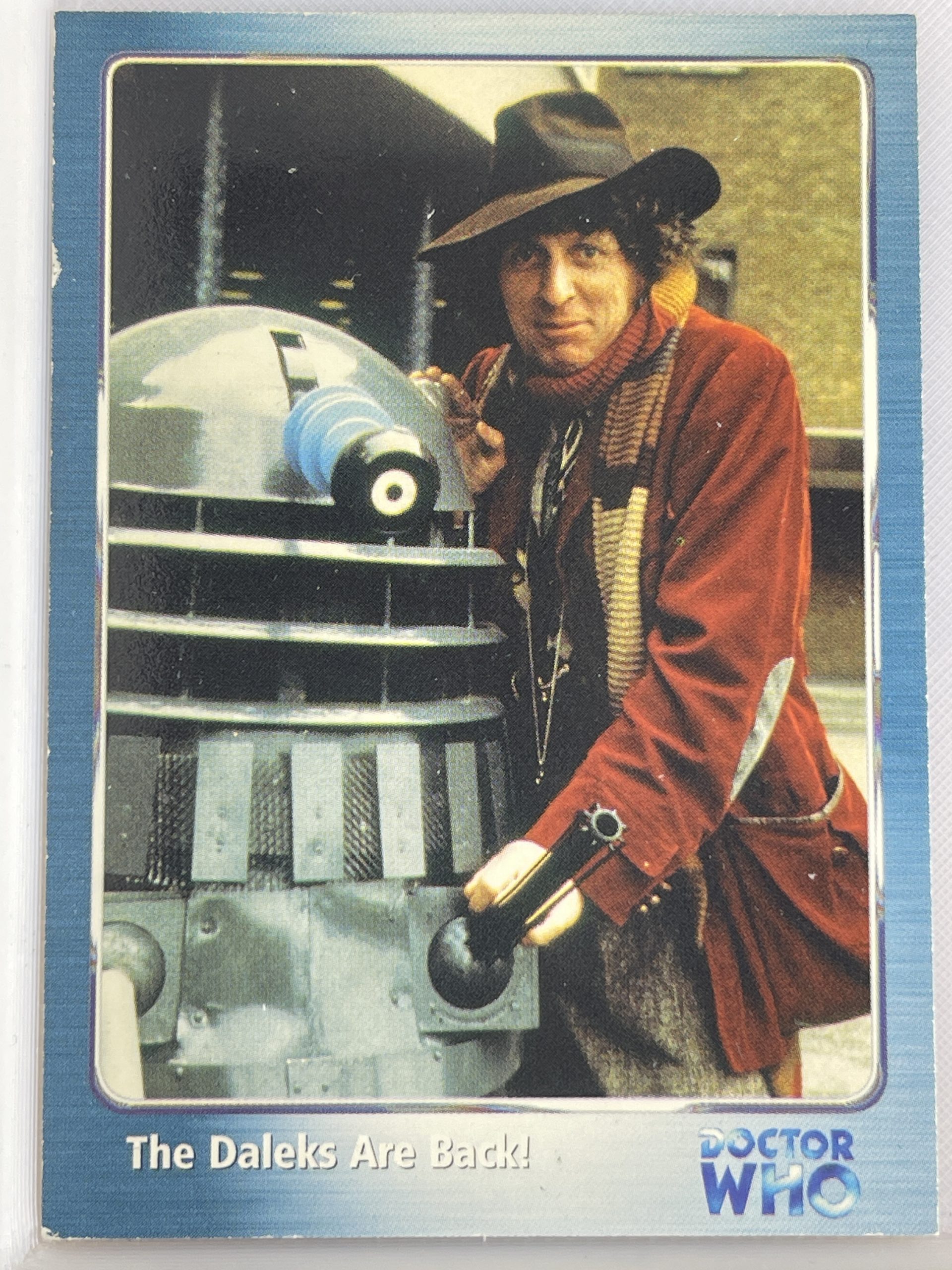 DOCTOR WHO THE DEFINITIVE COLLECTION SERIES 1 PROMO CARD DWM-1