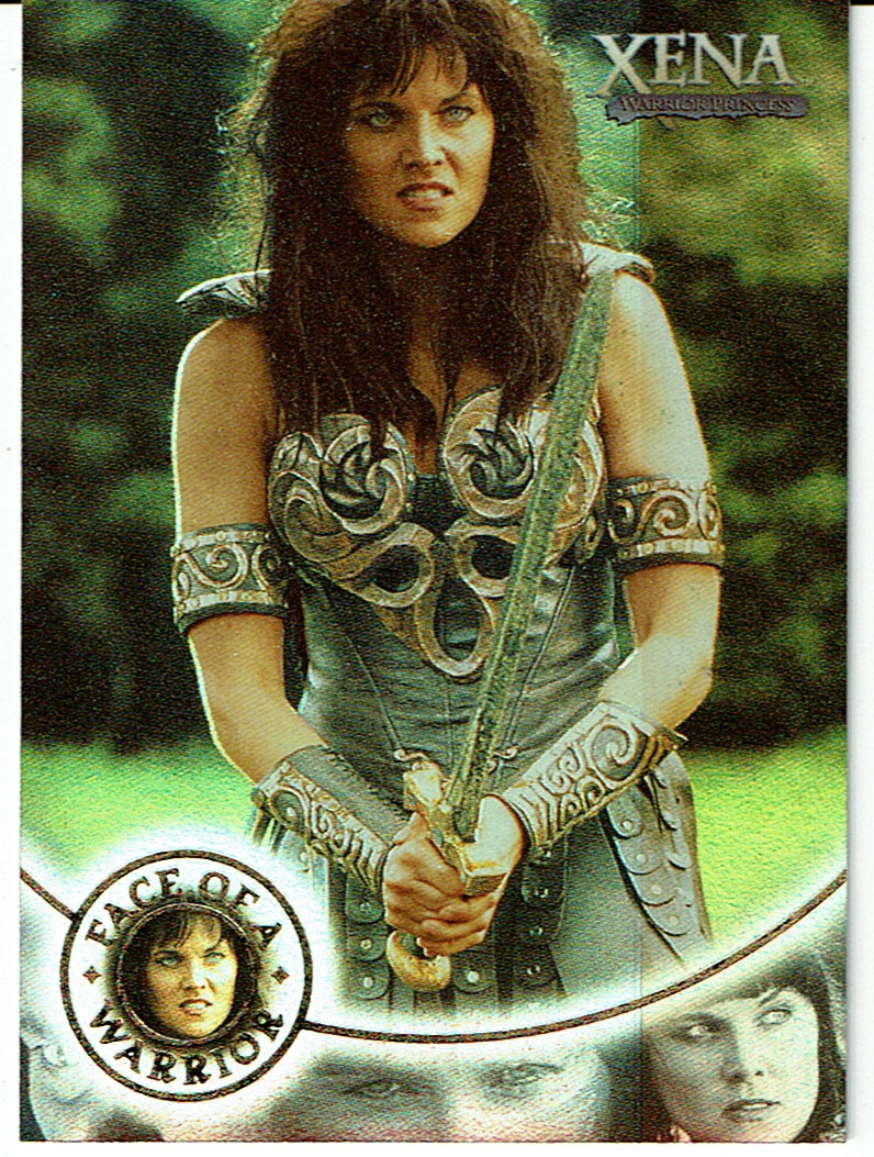 XENA WARRIOR PRINCESS SERIES 4-5 FACE OF A WARRIOR CARD W4