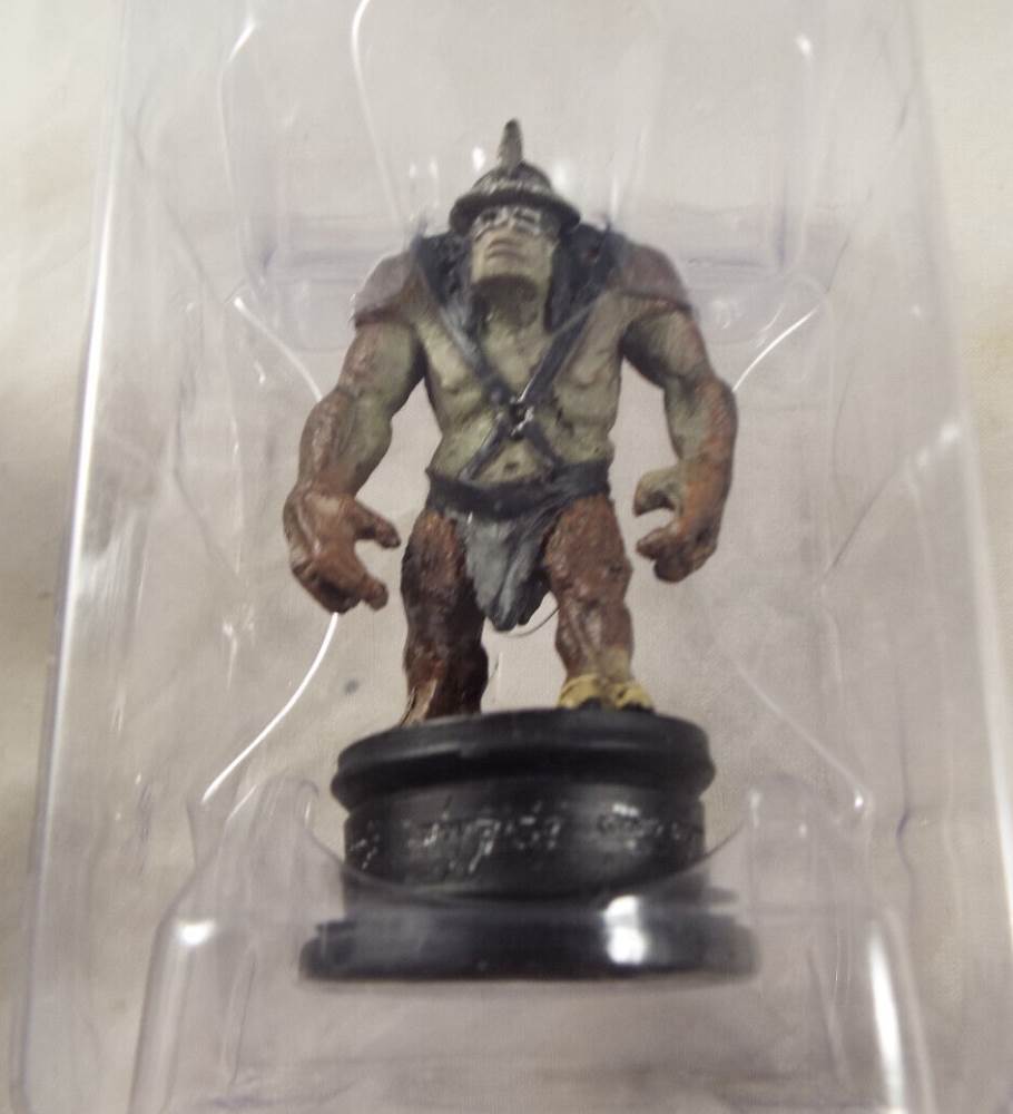 LORD OF THE RINGS EAGLEMOSS FIGURE SIEGE TROLL