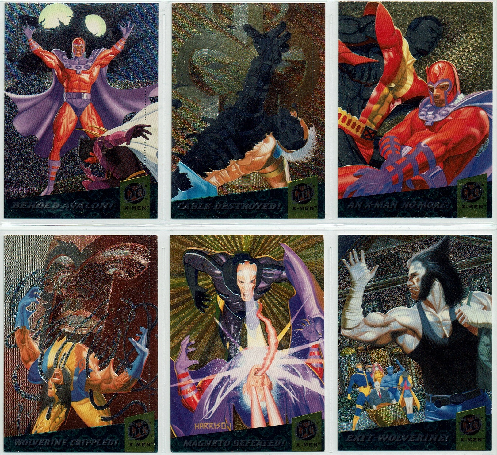 thumbnail image 2 of 1994 Fleer Ultra X-Men - Fatal Attractions Complete Six Card... 2 of 14