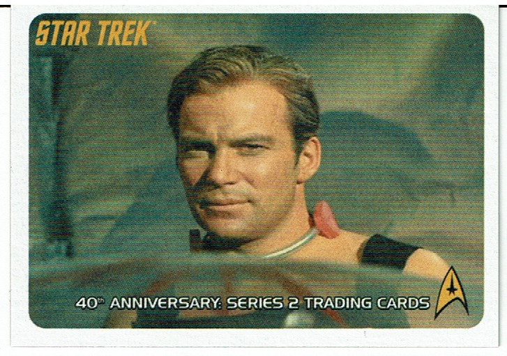 STAR TREK ORIGINAL SERIES 40TH ANNIVERSARY SERIES 2 PROMO CARD P3