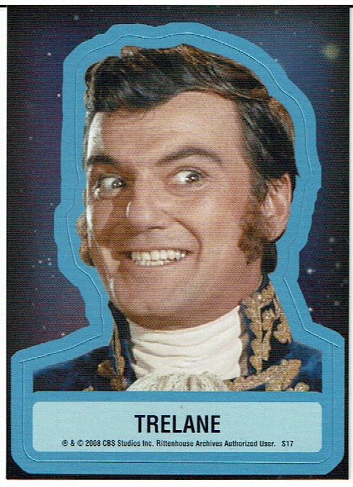 STAR TREK ORIGINAL SERIES 40TH ANNIVERSARY SERIES 2 STICKER S17 TRELANE
