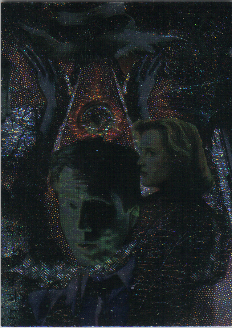X FILES SEASON 2 ETCHED FOIL CARD i5