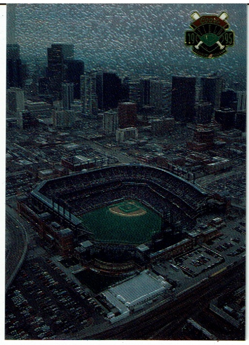 CHROMIUM CASE INSERT CARD 167/3000 FROM THE COORS BREWING CARD SET