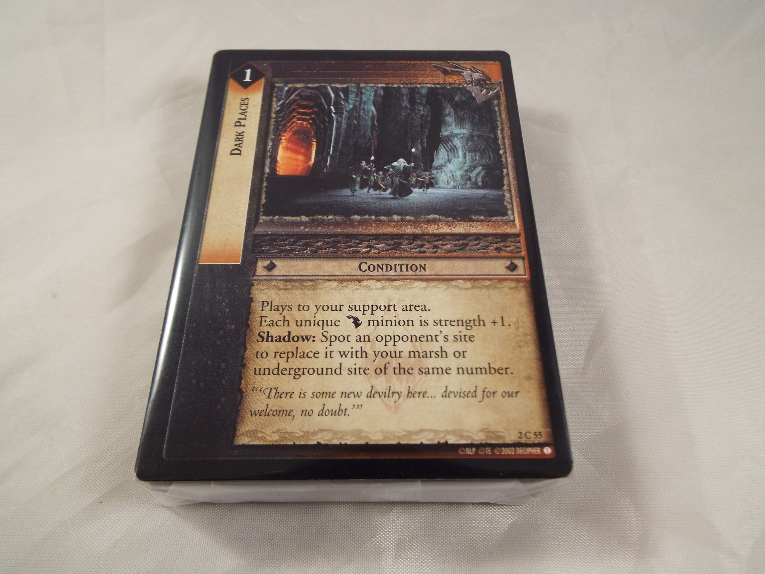 LORD OF THE RINGS TCG MINES OF MORIA COMPLETE SET 40 COMMON CARDS