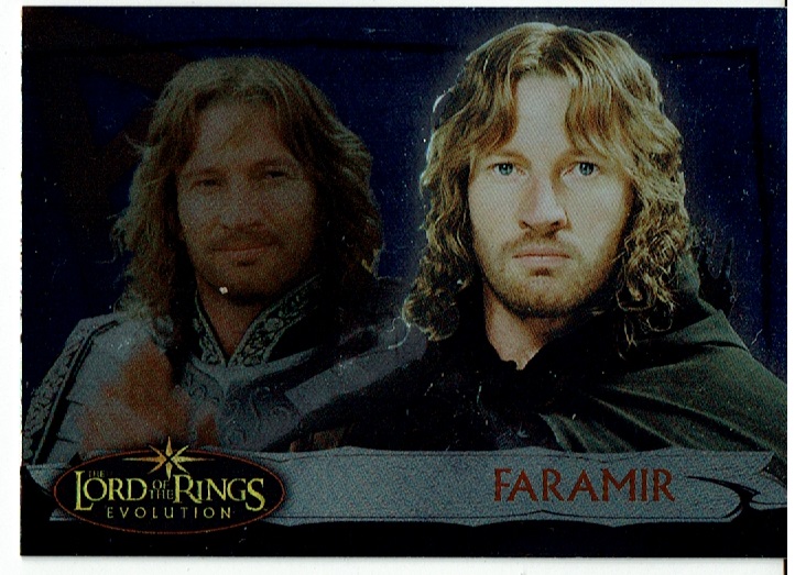 LORD OF THE RINGS EVOLUTION LEVEL B FOIL CARD 7B
