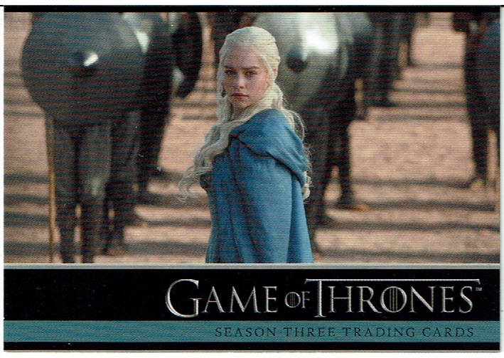 GAME OF THRONES SEASON 3 PROMO CARD P1