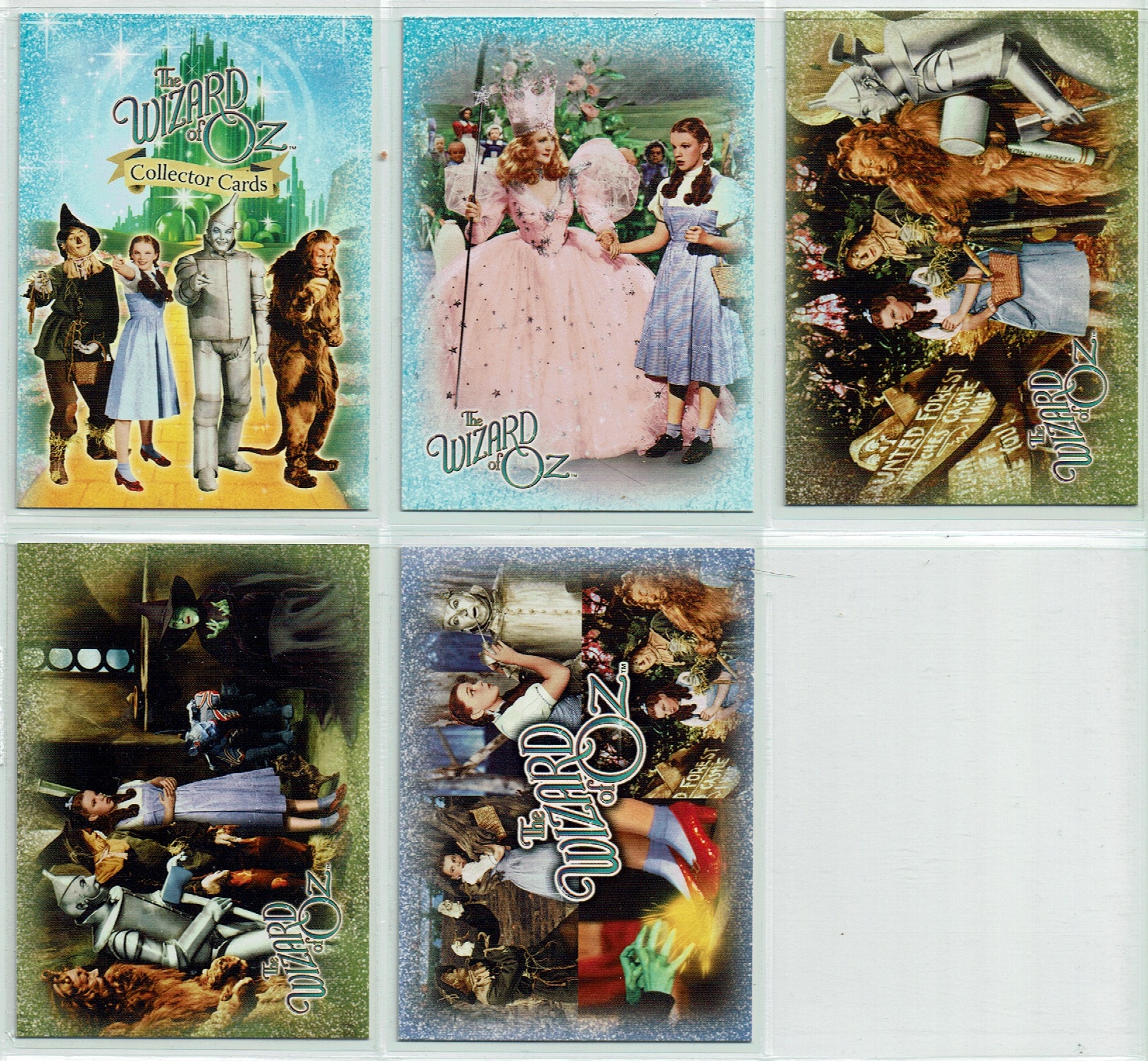 WIZARD OF OZ SET OF 5 PROMO CARDS (Breygent)