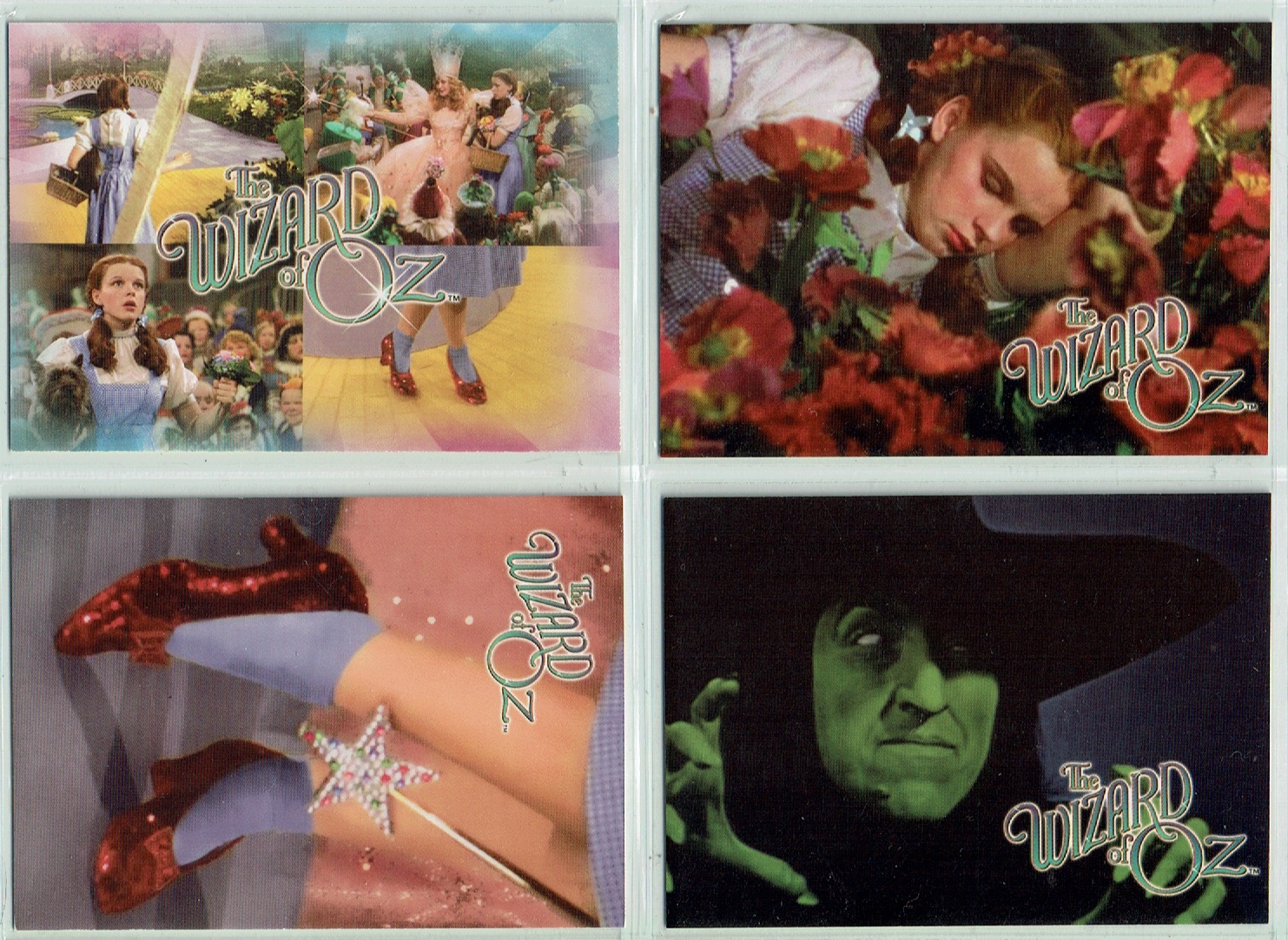 WIZARD OF OZ SERIES II SET OF 4 PROMO CARDS (Breygent)