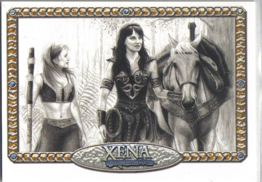 XENA ART AND IMAGES ARTIFEX CARD NA8 BY REBEKAH LYNN