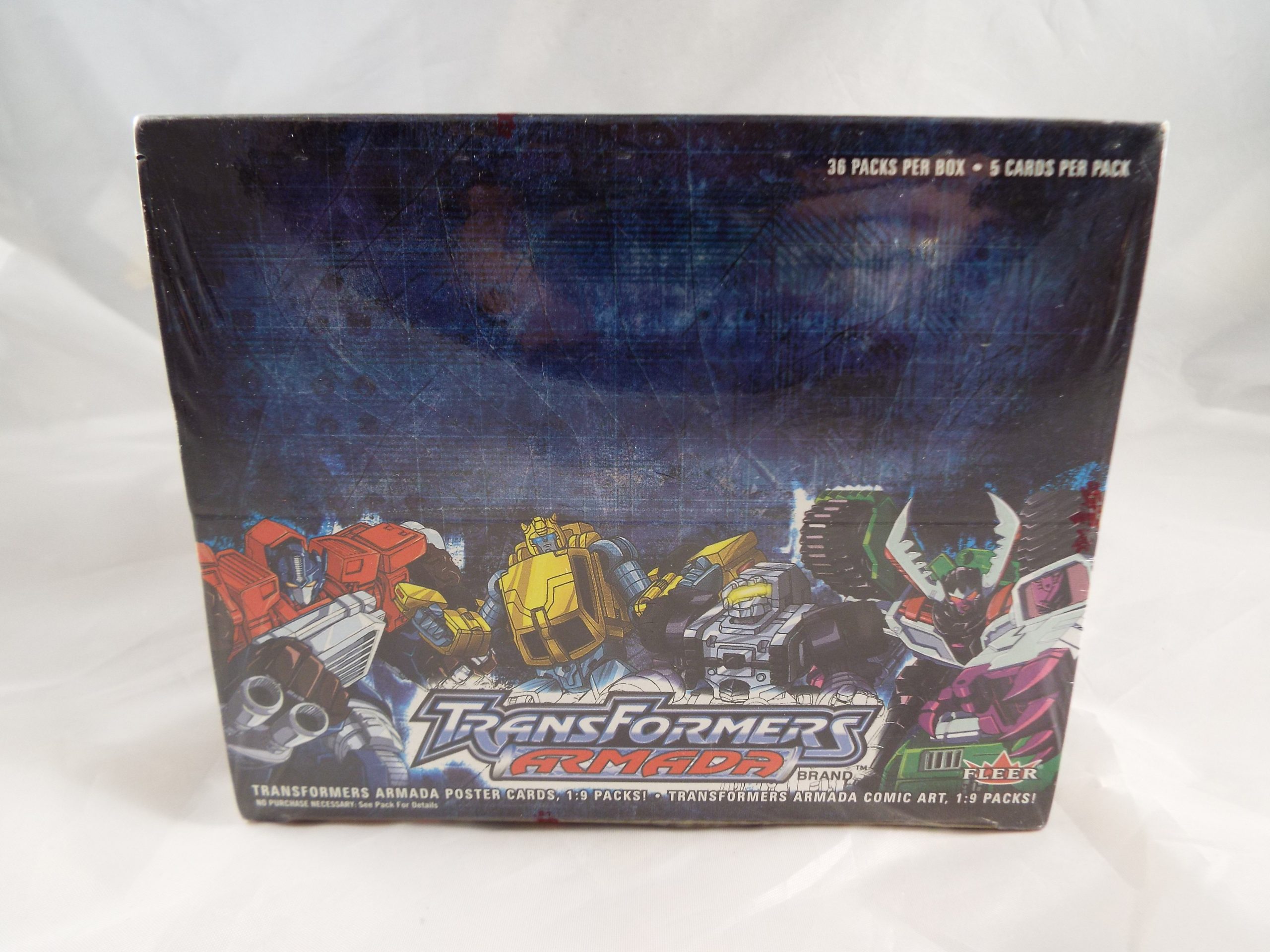 TRANSFORMERS ARMADA SEALED BOX OF 36 PACKS