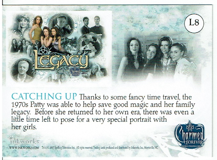 CHARMED FOREVER LEGACY PUZZLE CARD L8