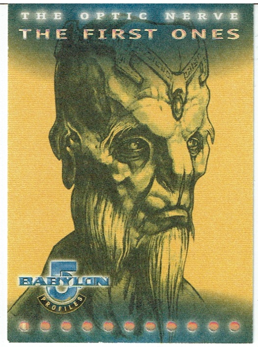 BABYLON 5 PROFILES OPTIC NERVE CARD ON1