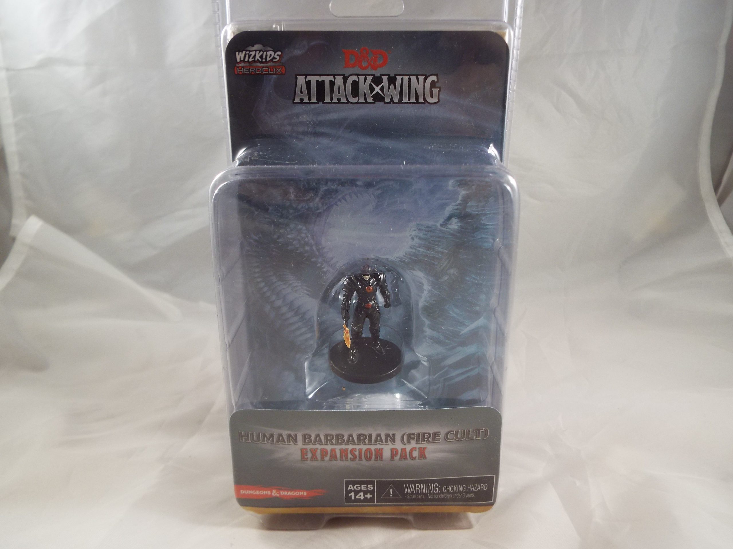 DUNGEONS AND DRAGONS ATTACK WING HUMAN BARBARIAN (FIRE CULT)