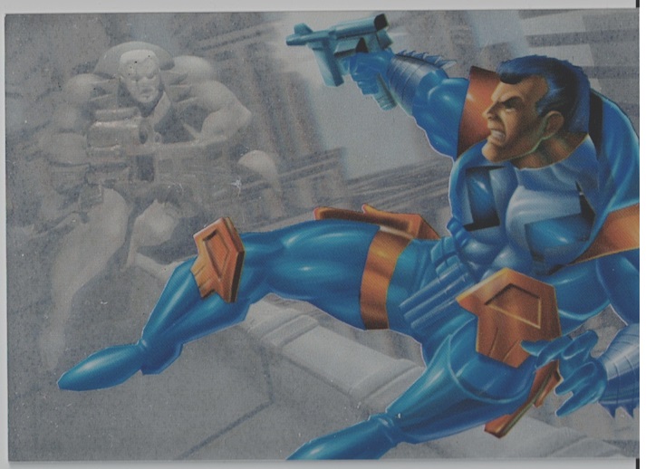 MARVEL FLAIR ANNUAL 95 HOLOBLAST CARD 8 OF 12