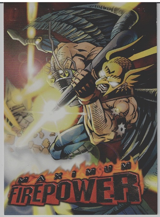 DC OUTBURST MAXIMUM FIREPOWER CARD 4