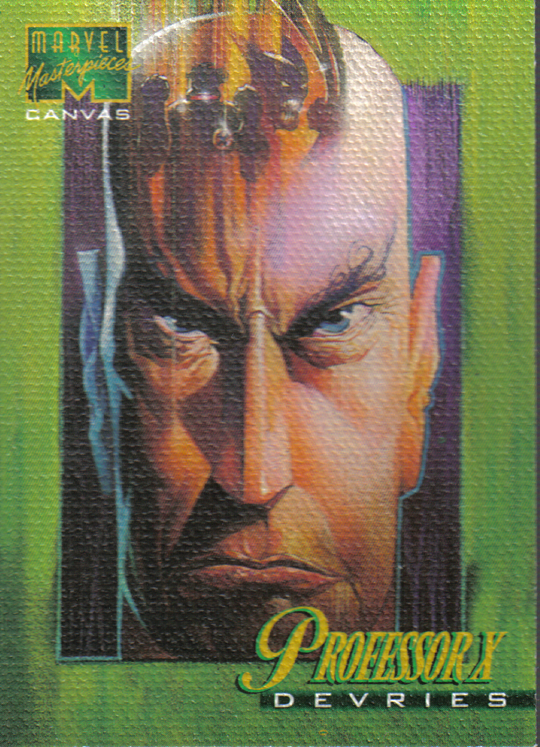 MARVEL MASTERPIECES 1995 CANVAS CARD 15 OF 22