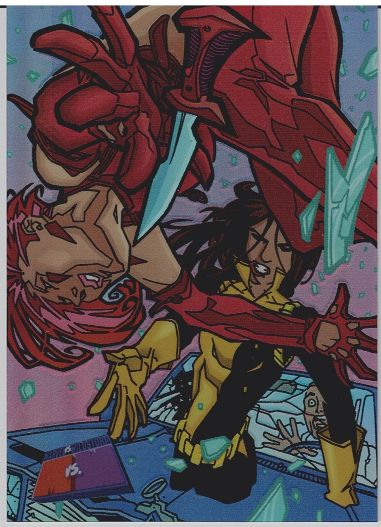 MARVEL VS WILDSTORM REFRACTOR PARALLEL 16
