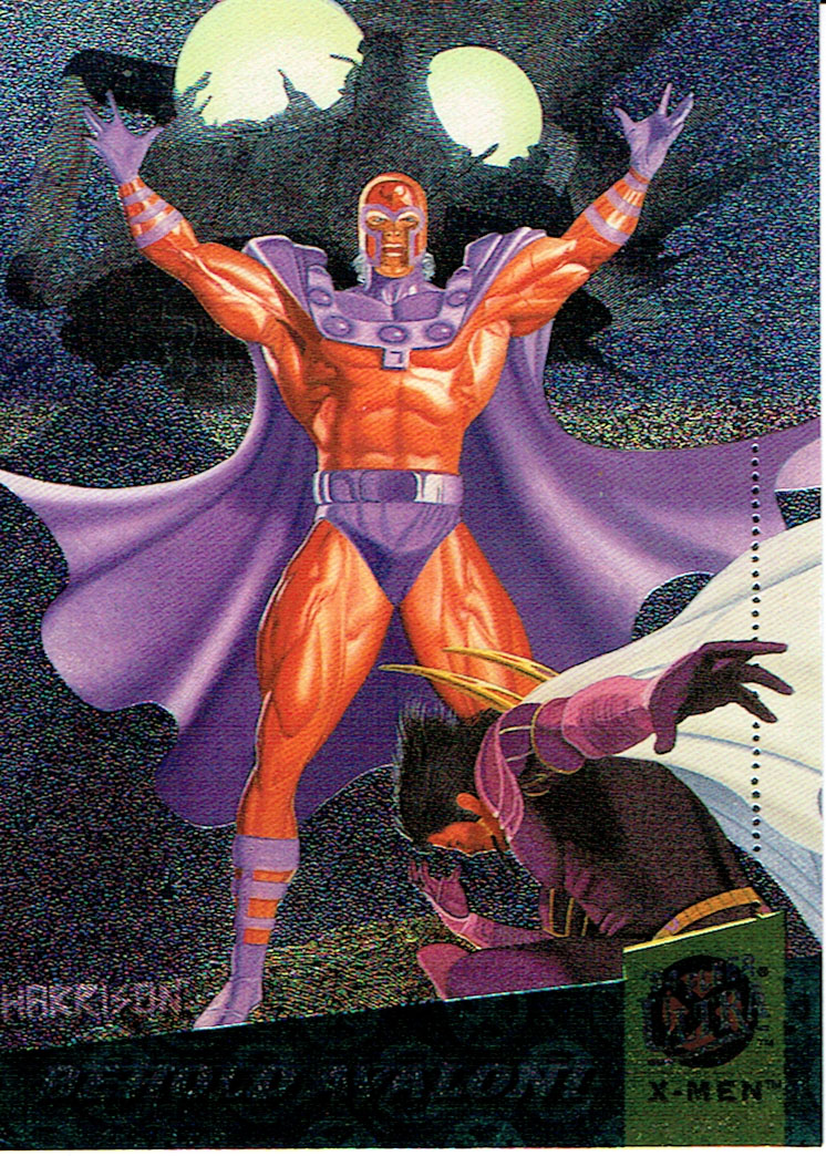 X MEN FLEER ULTRA 94 FATAL ATTRACTION CARD 1 OF 6