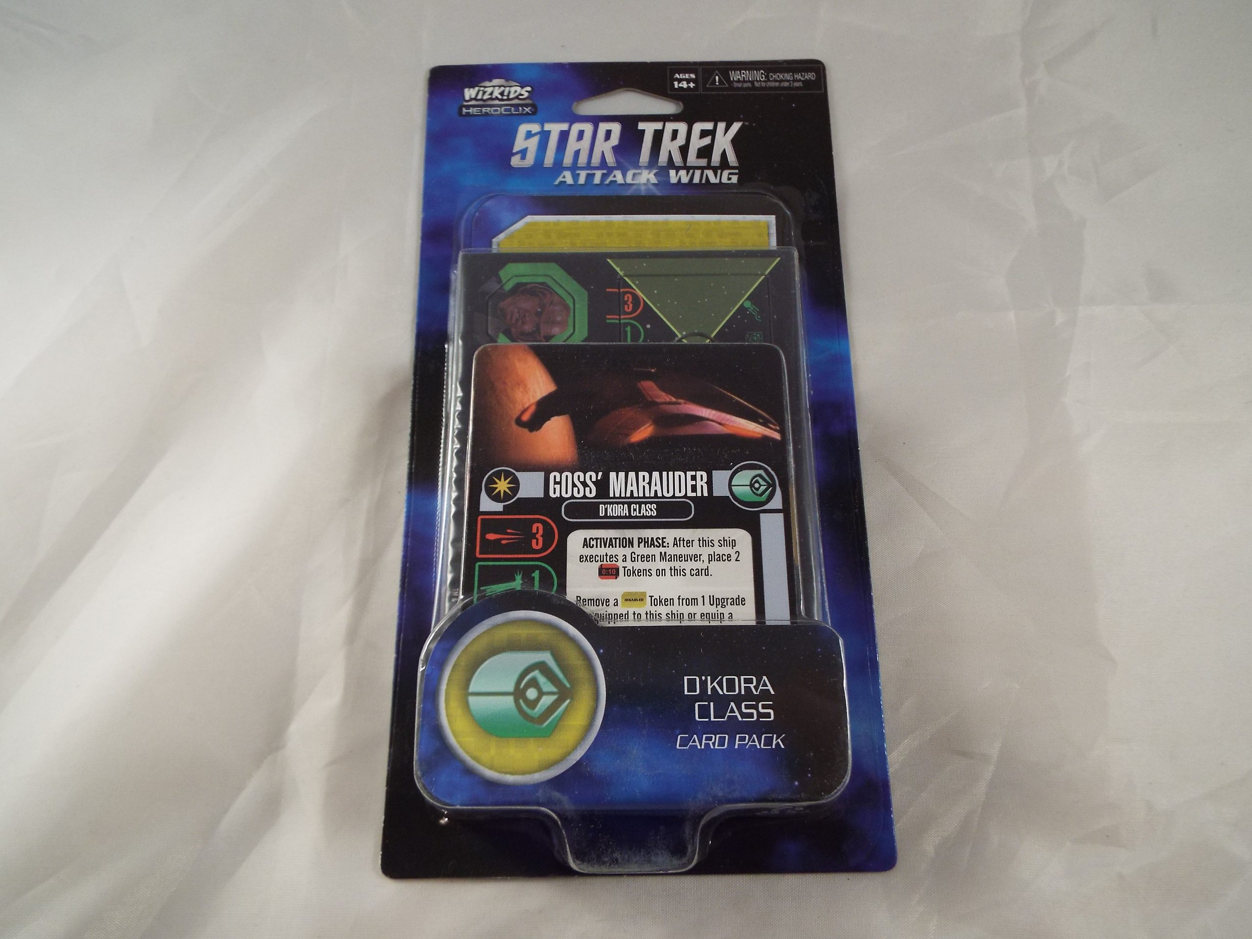 STAR TREK ATTACK WING FERENGI D'KORA CLASS CARD PACK