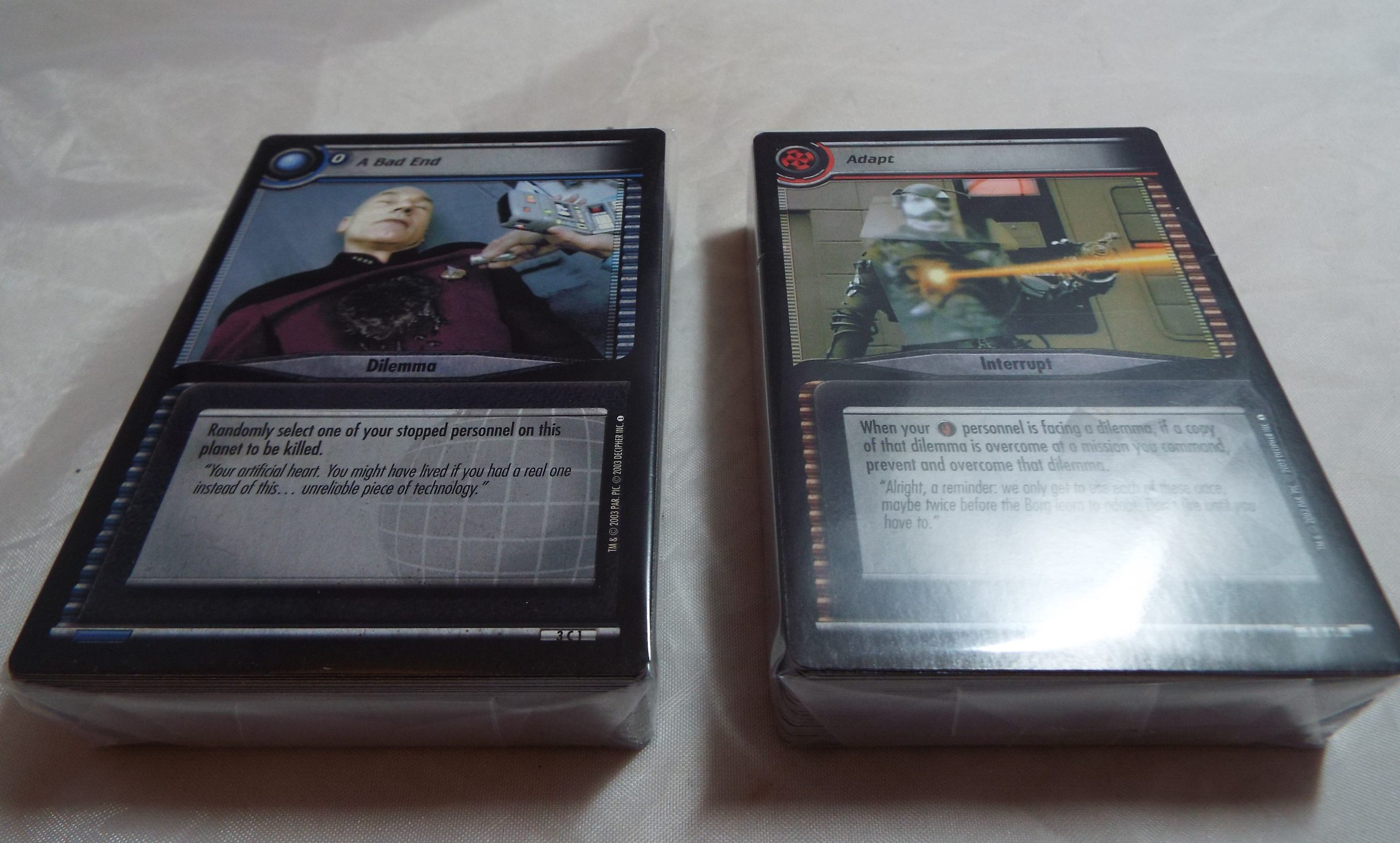 STAR TREK CCG 2E CALL TO ARMS COMPLETE COMMON AND UNCOMMON SET