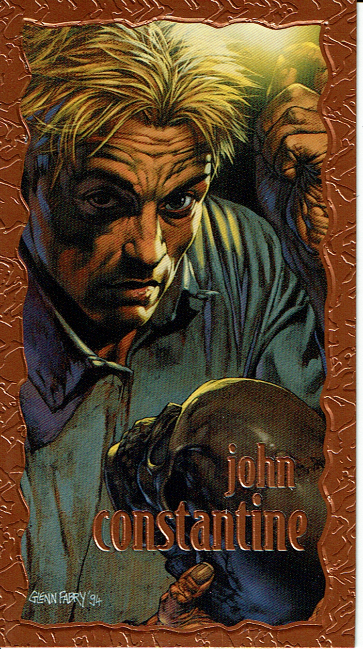 DC VERTIGO GOLD FOIL CARD II JOHN CONSTANTINE