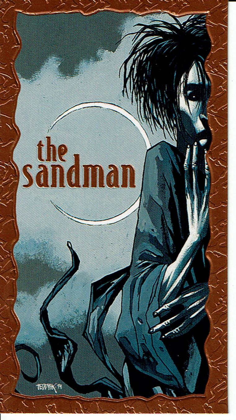 DC VERTIGO GOLD FOIL CARD III THE SANDMAN