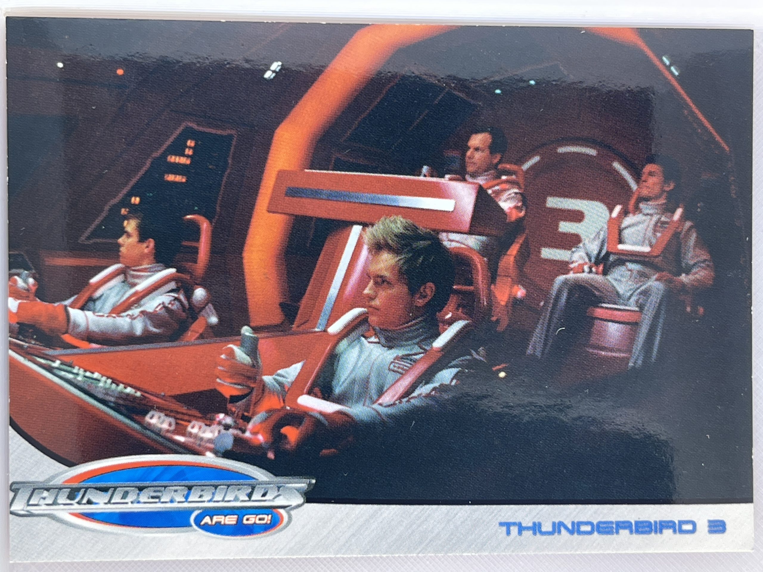 THUNDERBIRDS THE MOVIE PROMO CARD DP4