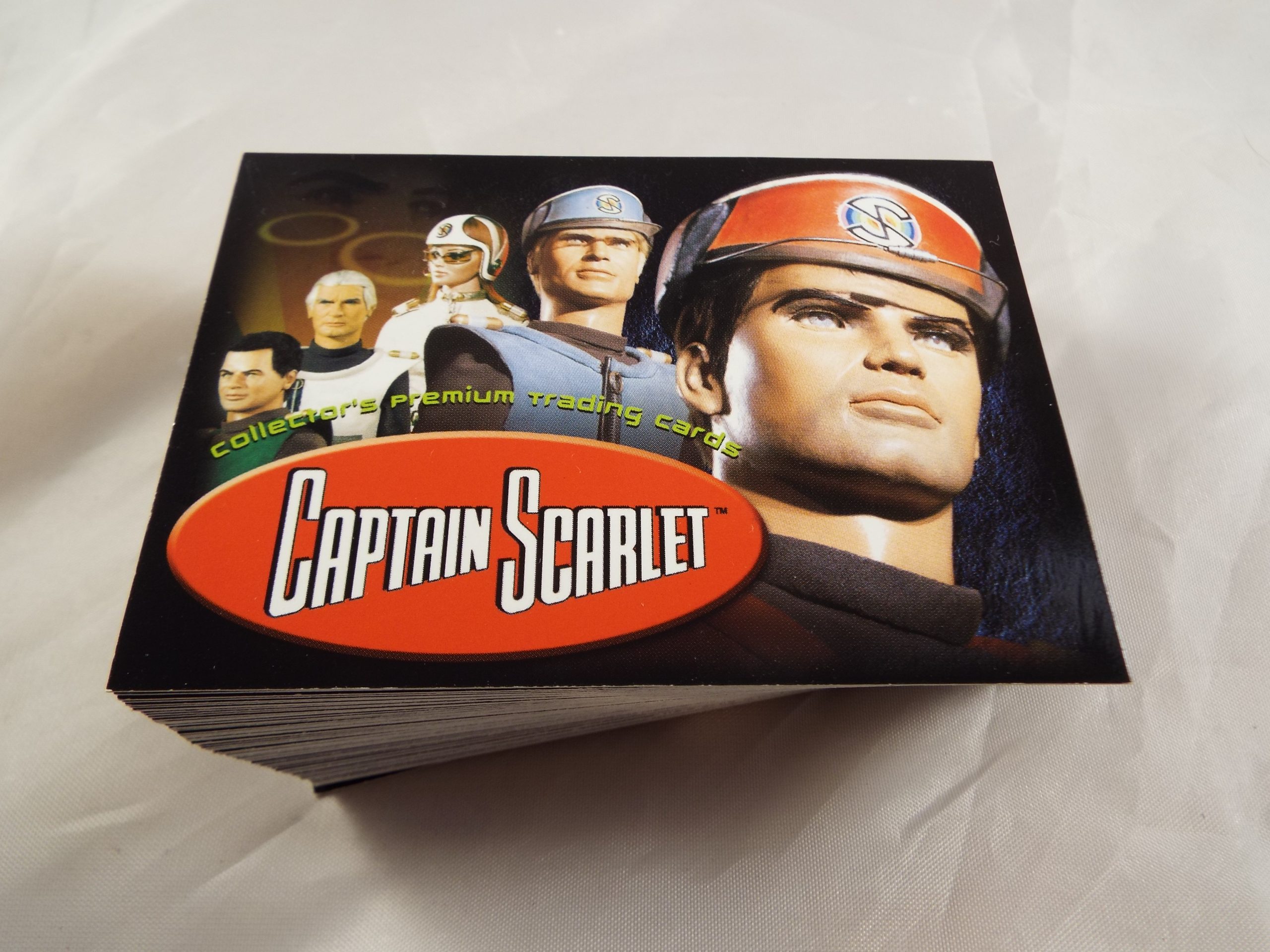 CAPTAIN SCARLET COMPLETE BASE SET OF 72 CARDS INC
