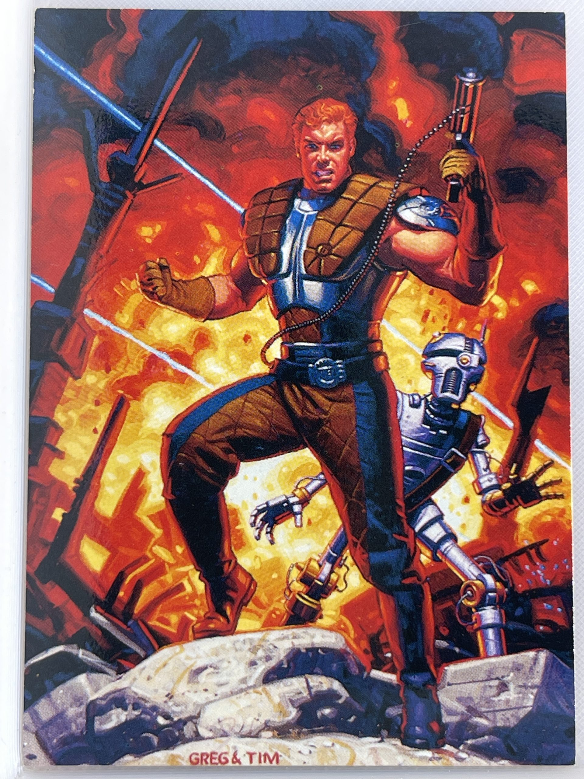 STAR WARS SHADOWS OF THE EMPIRE PROMO CARD SOTE4