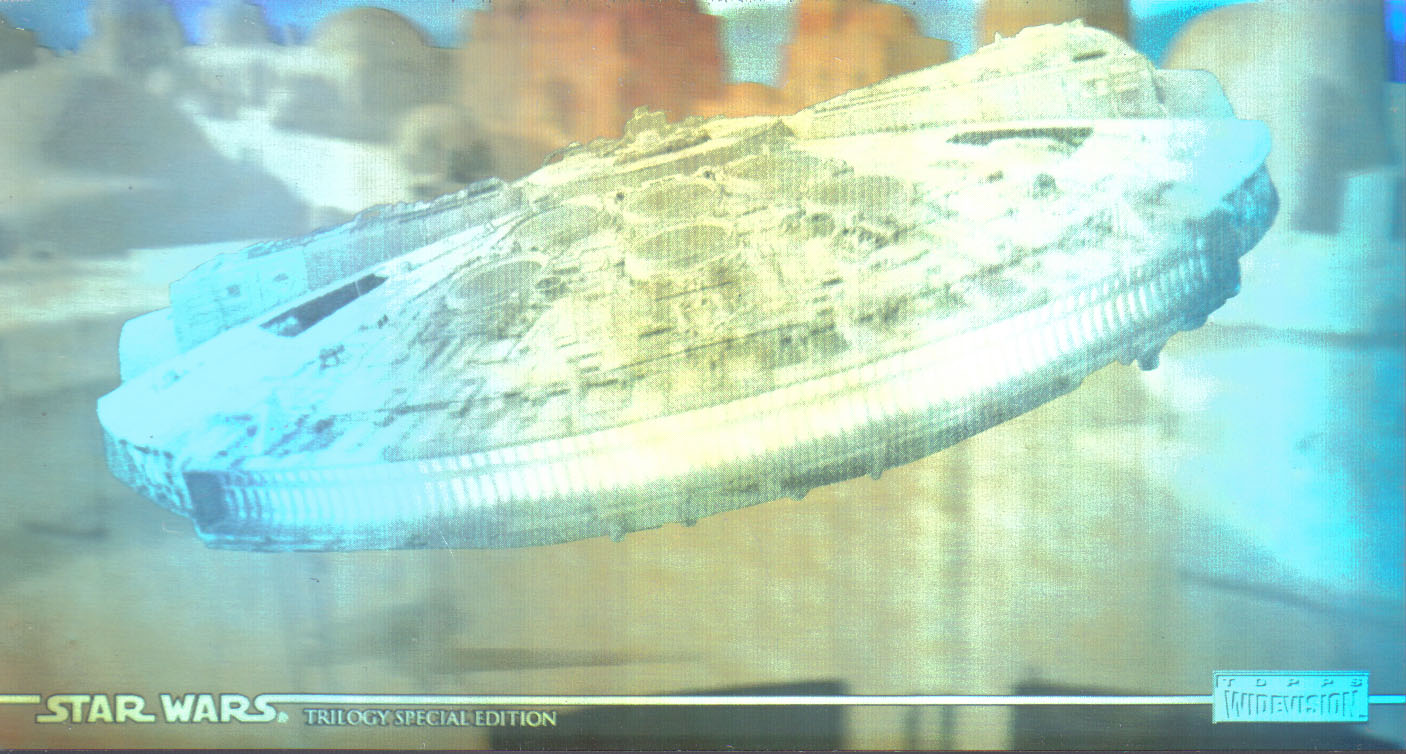 STAR WARS TRILOGY SPECIAL EDITION HOLOGRAM CARD 2 OF 2