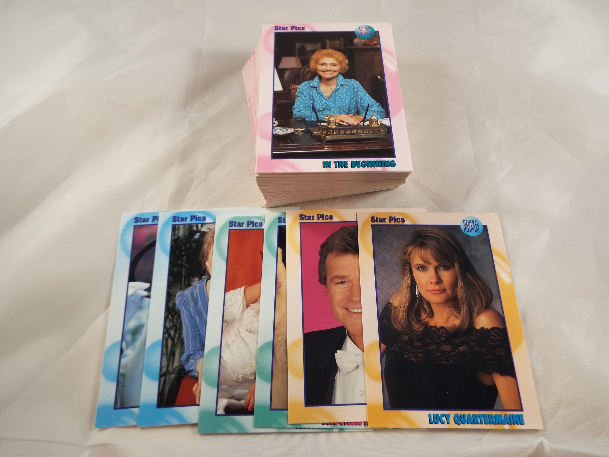 ALL MY CHILDREN COMPLETE BASE SET OF 72 CARDS + A-F SET