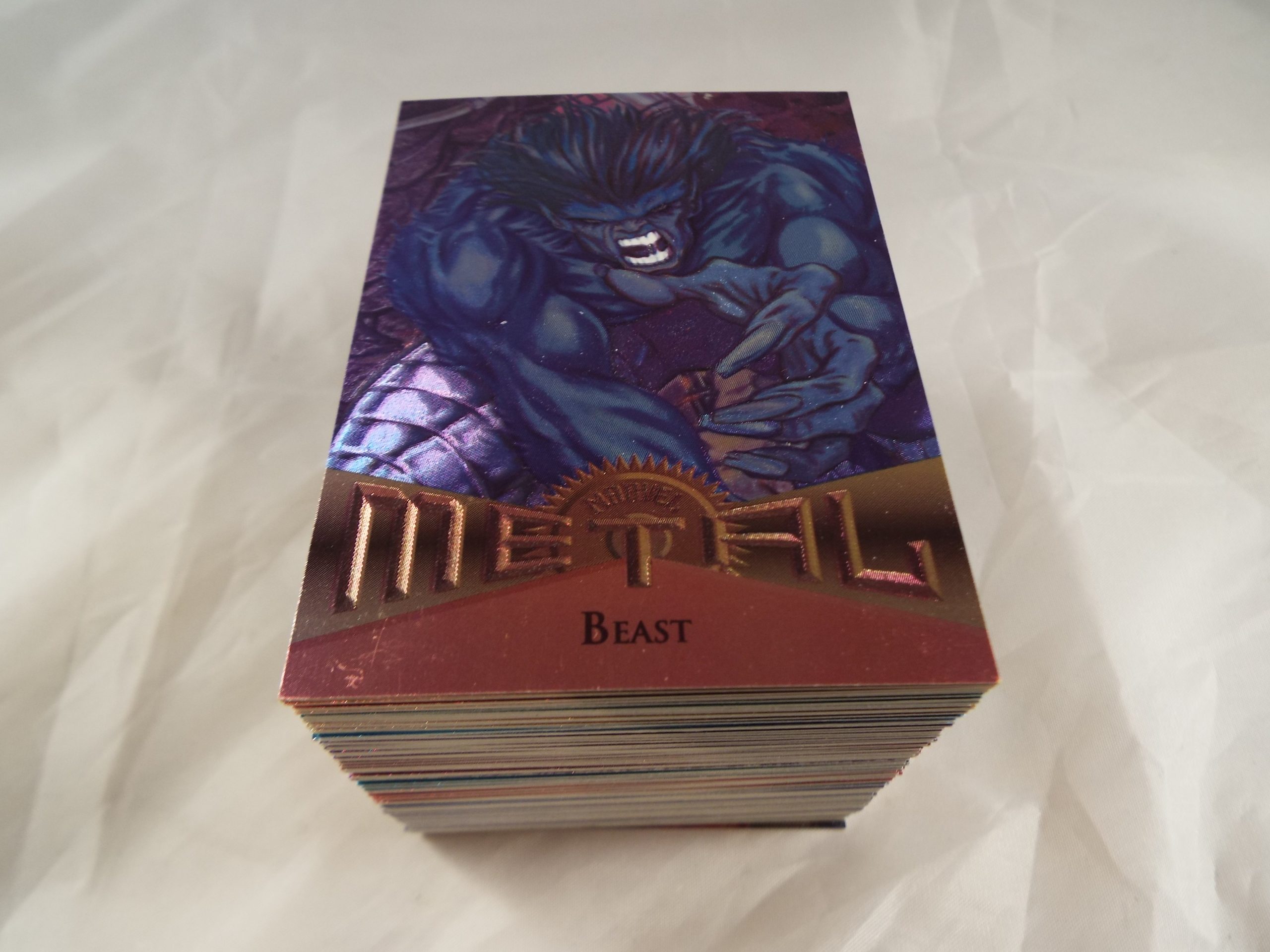 MARVEL METAL METAL COMPLETE BASE SET OF 138