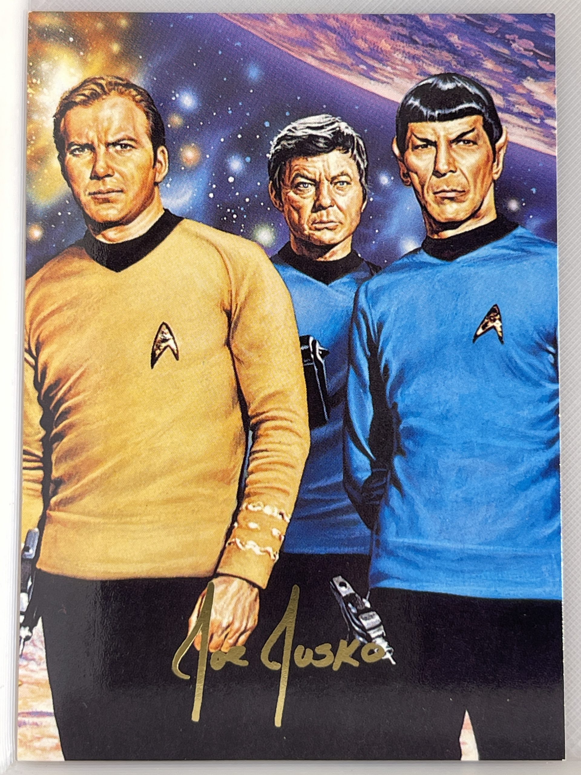 STAR TREK MASTER SERIES 2ND SET FOIL CARD F2