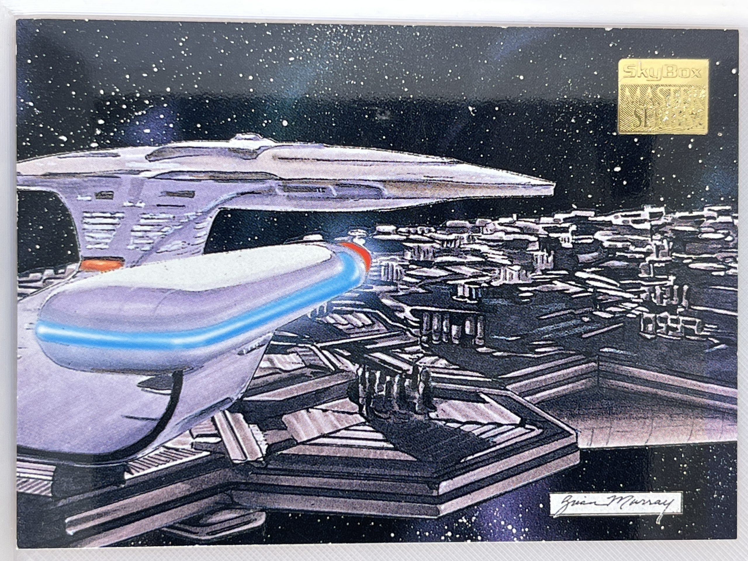 STAR TREK MASTER SERIES PROMO CARD