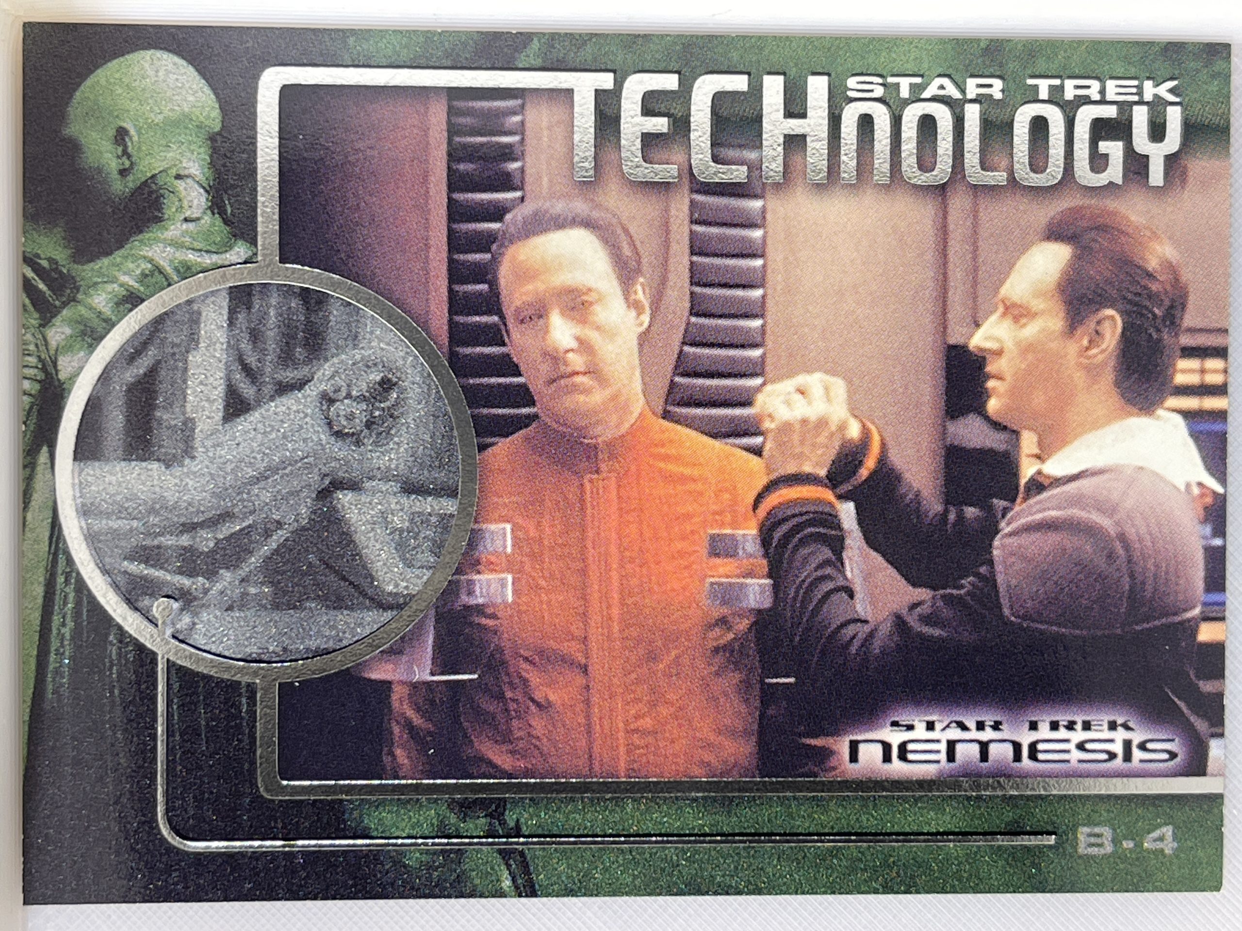 STAR TREK NEMESIS TECHNOLOGY CARD T4