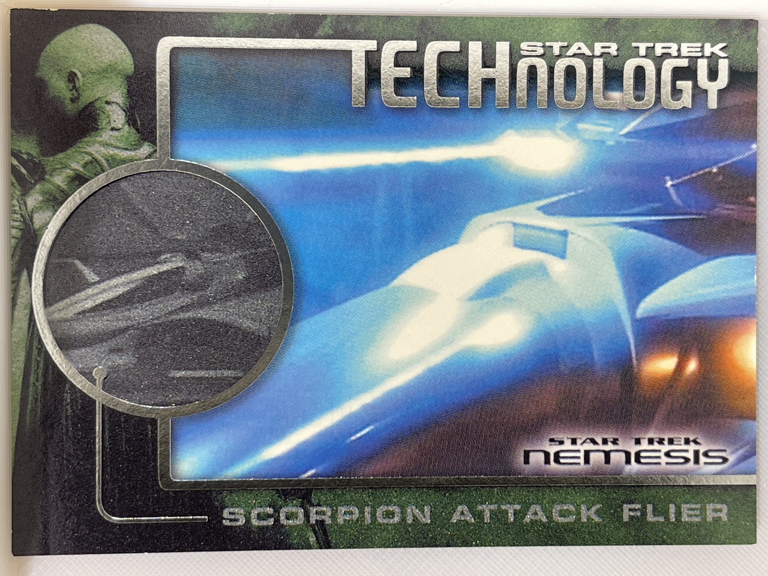 STAR TREK NEMESIS TECHNOLOGY CARD T8