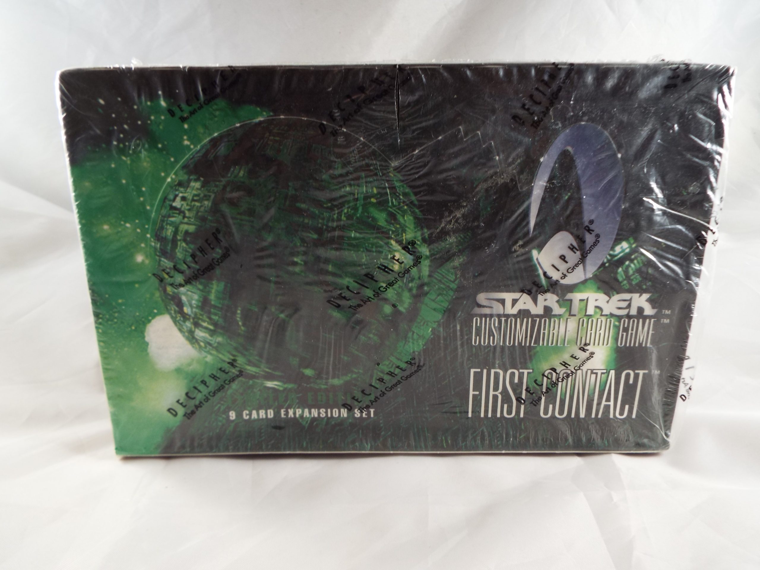 STAR TREK CCG FIRST CONTACT SEALED BOOSTER BOX OF 30 PACKS
