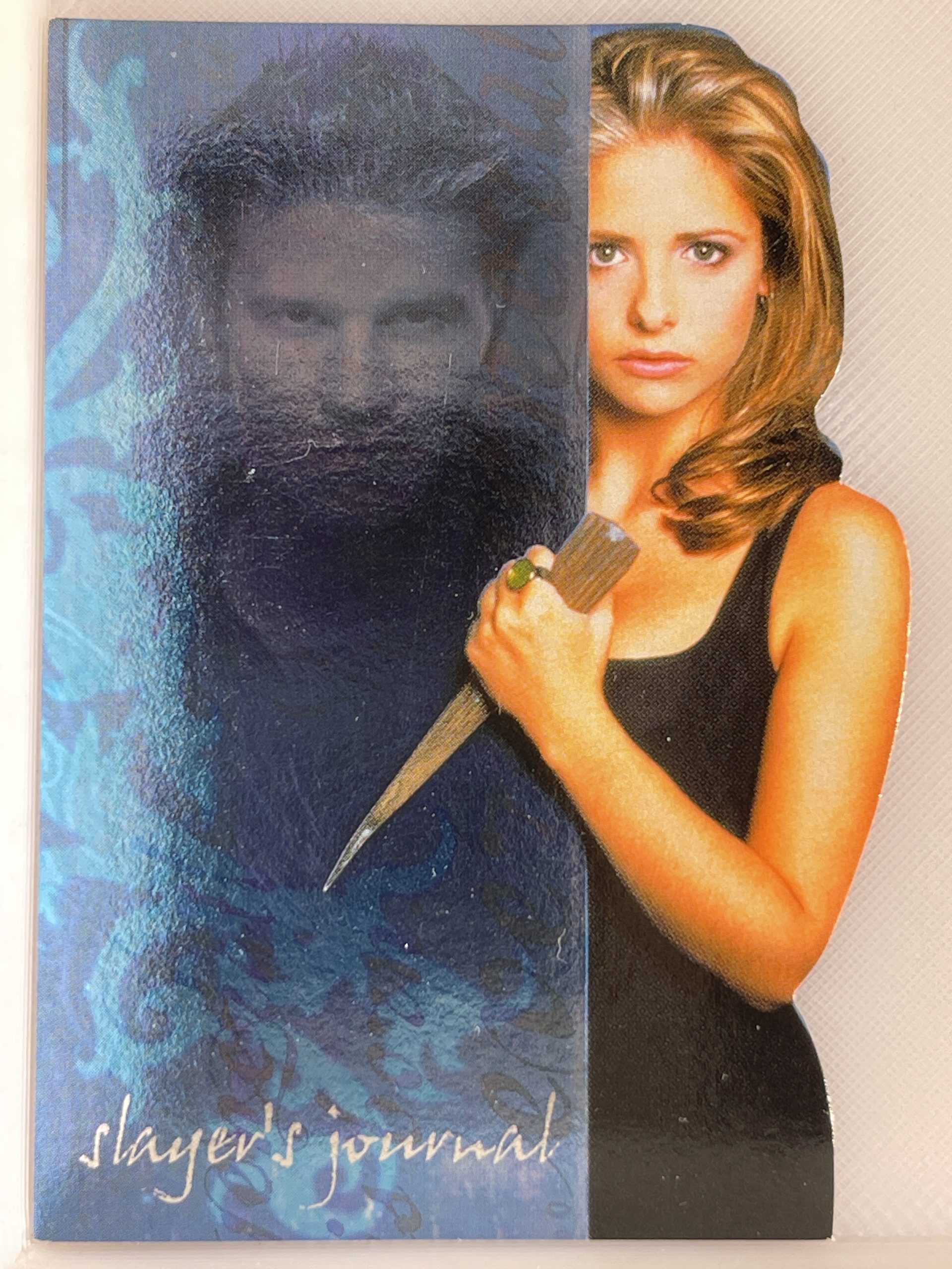 BUFFY REFLECTIONS SLAYERS JOURNAL CARD J3