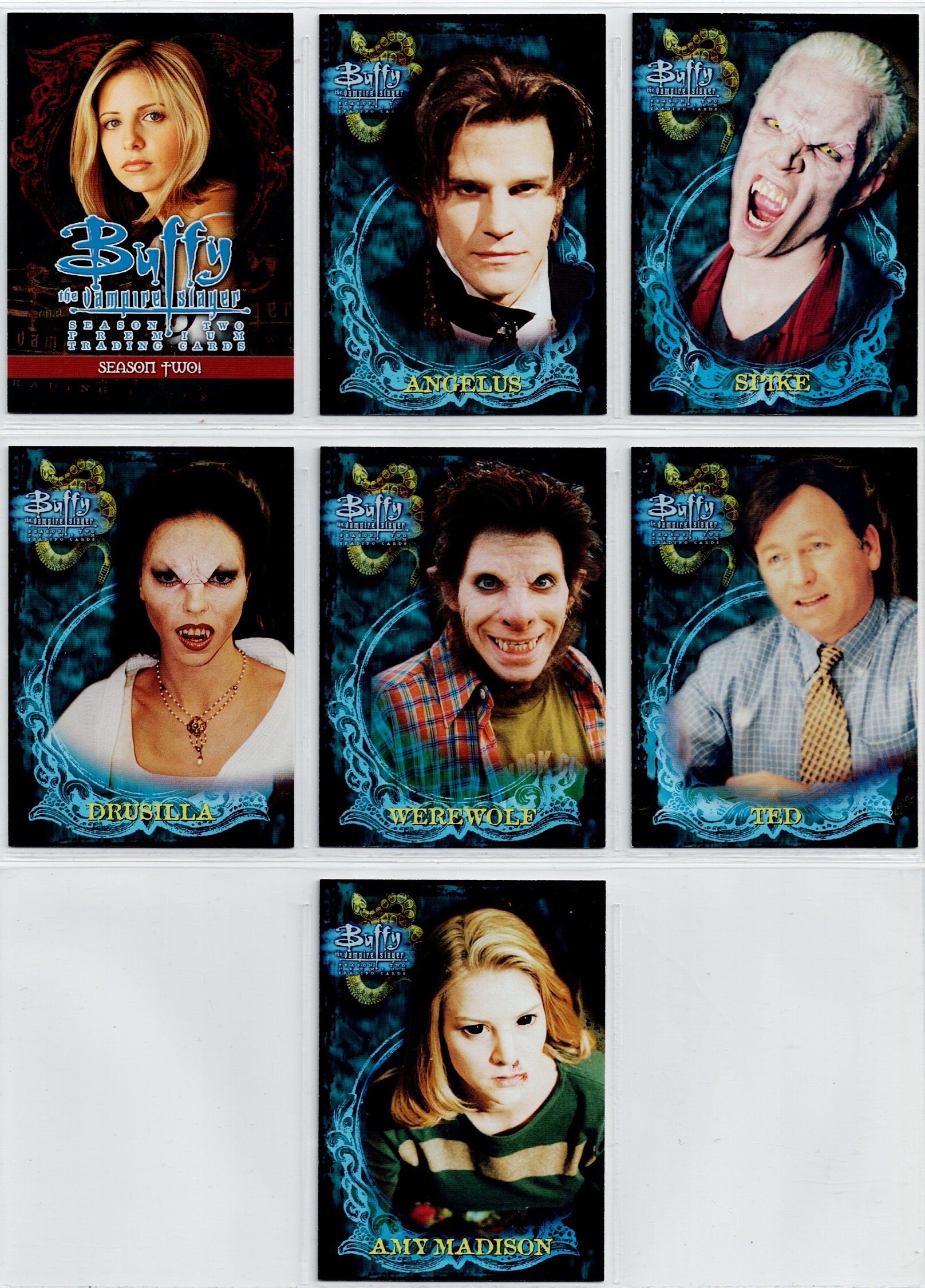 BUFFY SEASON 2 DVD PROMO SET M6-M12