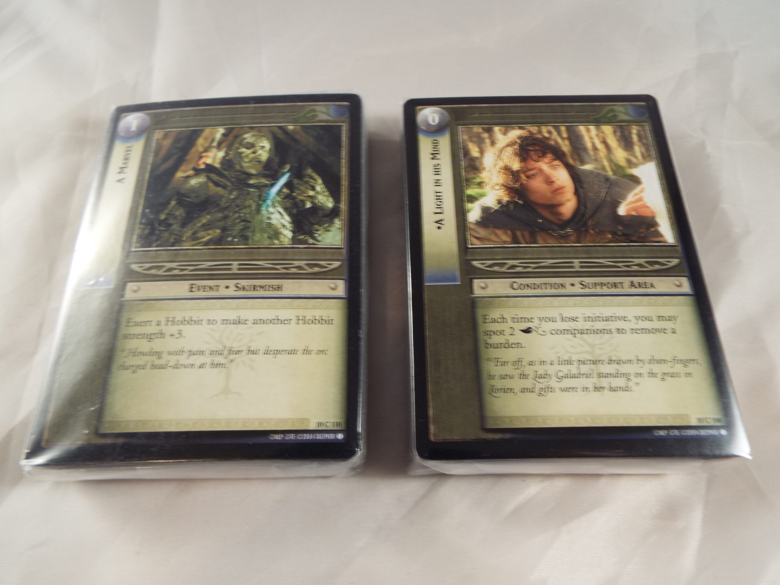 LORD OF THE RINGS TCG MOUNT DOOM COMPLETE SET 80 COMMON & UNCOMMON CARDS