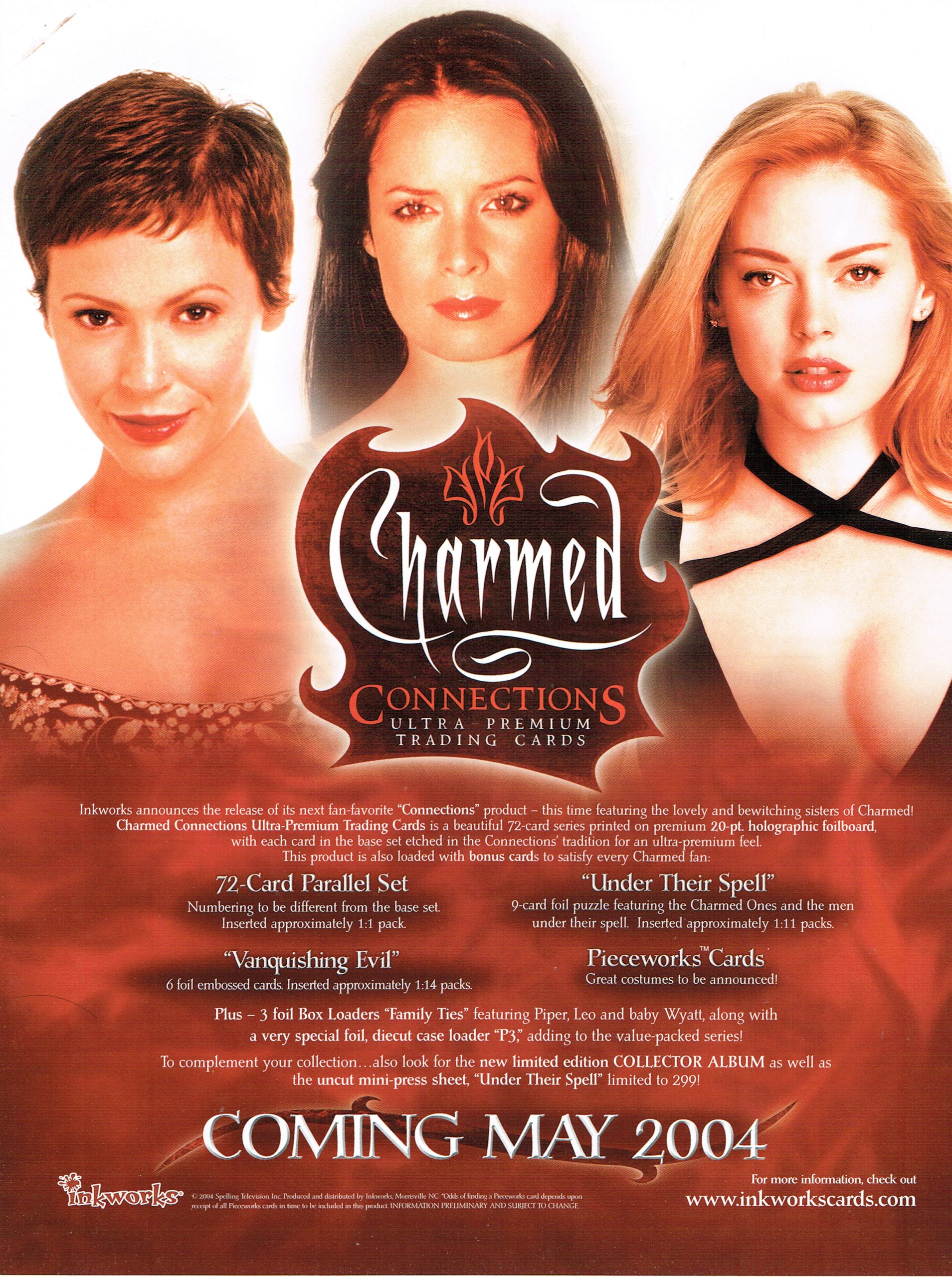 CHARMED CONNECTIONS PROMO SELL SHEET
