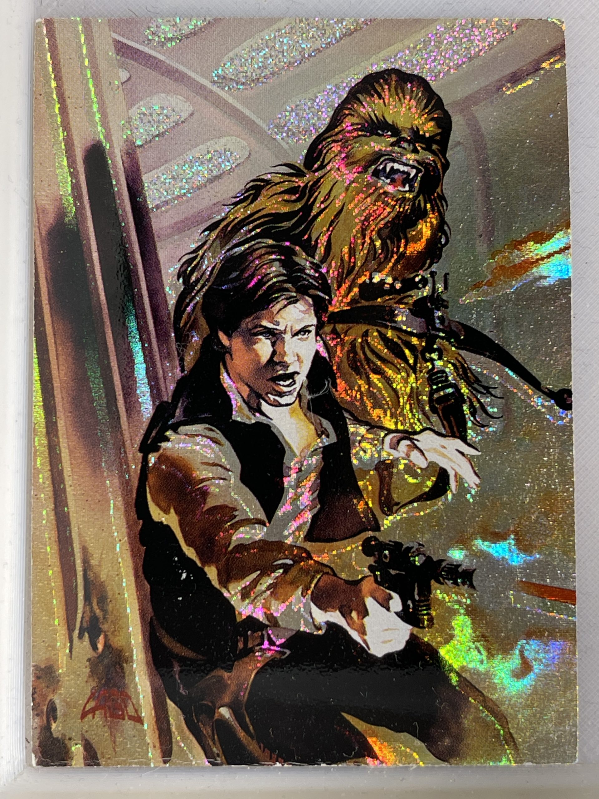 STAR WARS FINEST MATRIX CARD 1