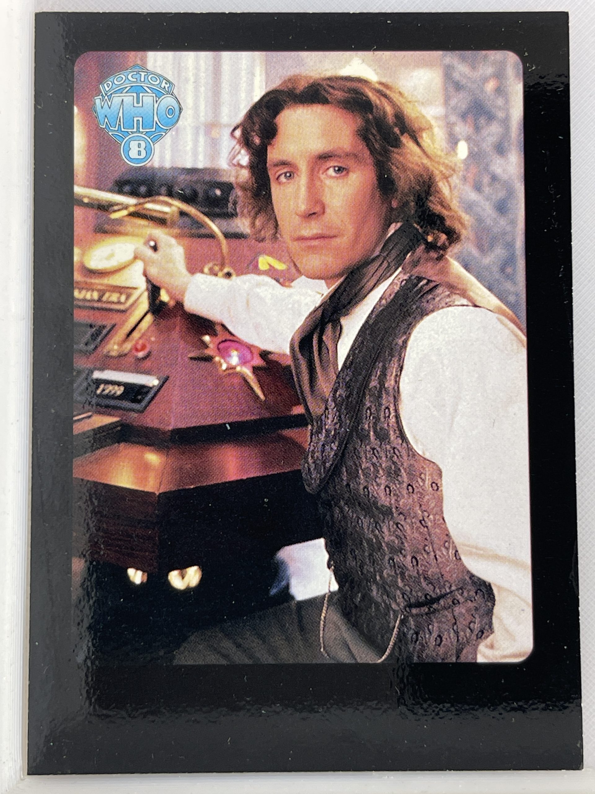 DOCTOR WHO CORNERSTONE SERIES 4 FOIL CARD i8 MISPRINT