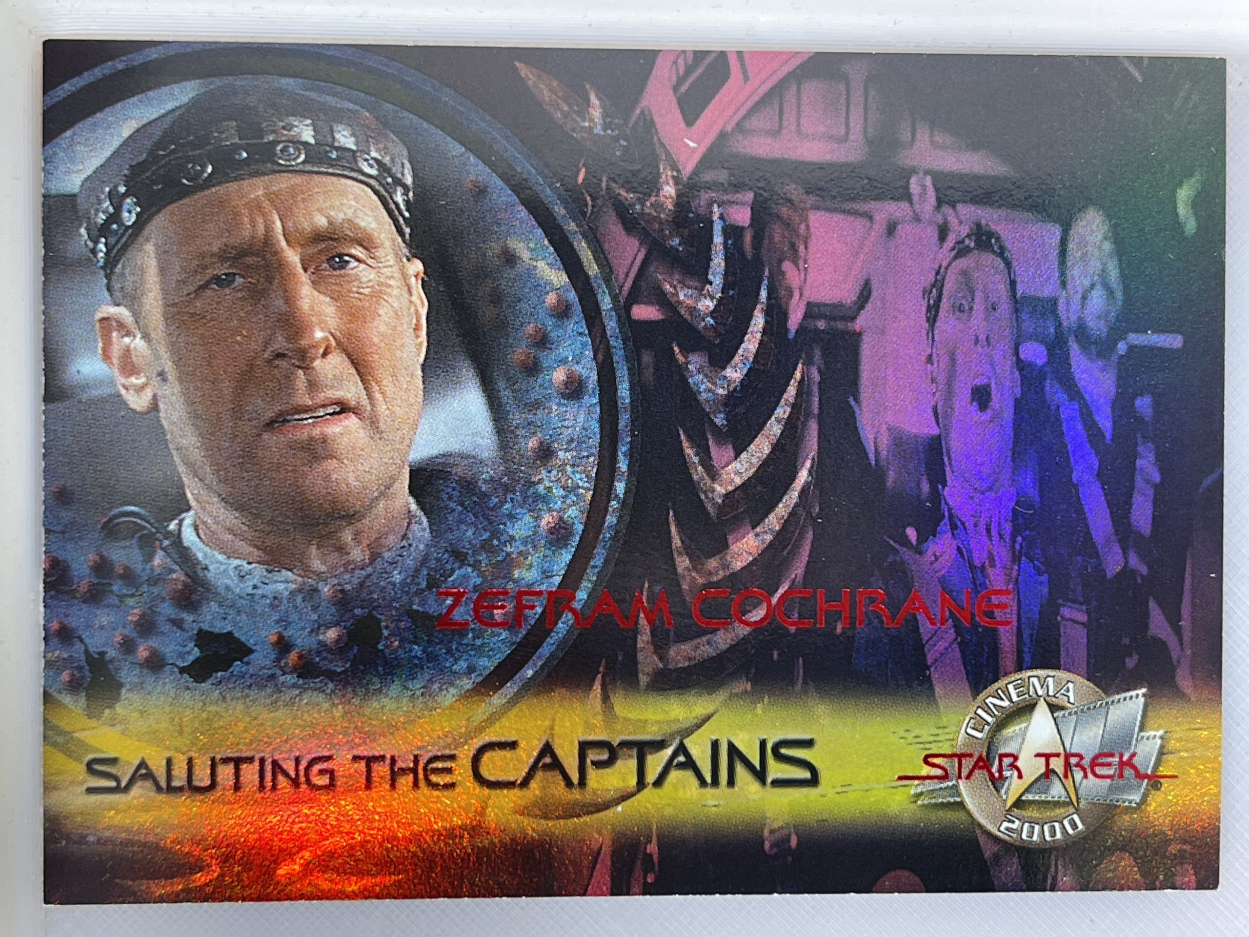 STAR TREK CINEMA 2000 SALUTING THE CAPTAINS CARDS SC9